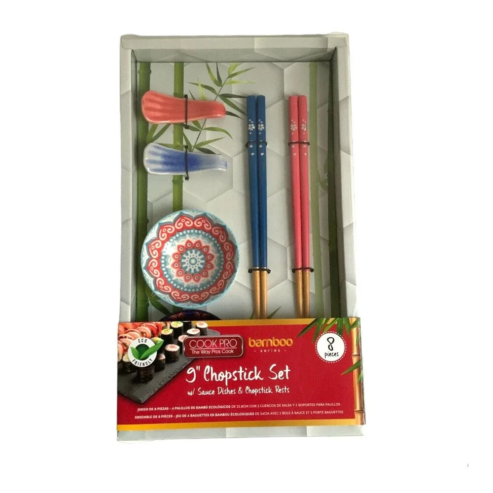 Cook Pro 9” Chopstick Set 8 pieces